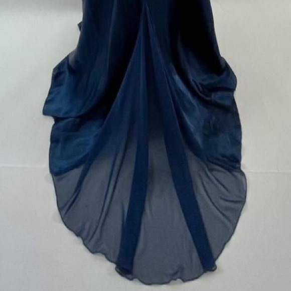 RARE BETSY & ADAM BLUE GOWN - NWT - Picture 6 of 15